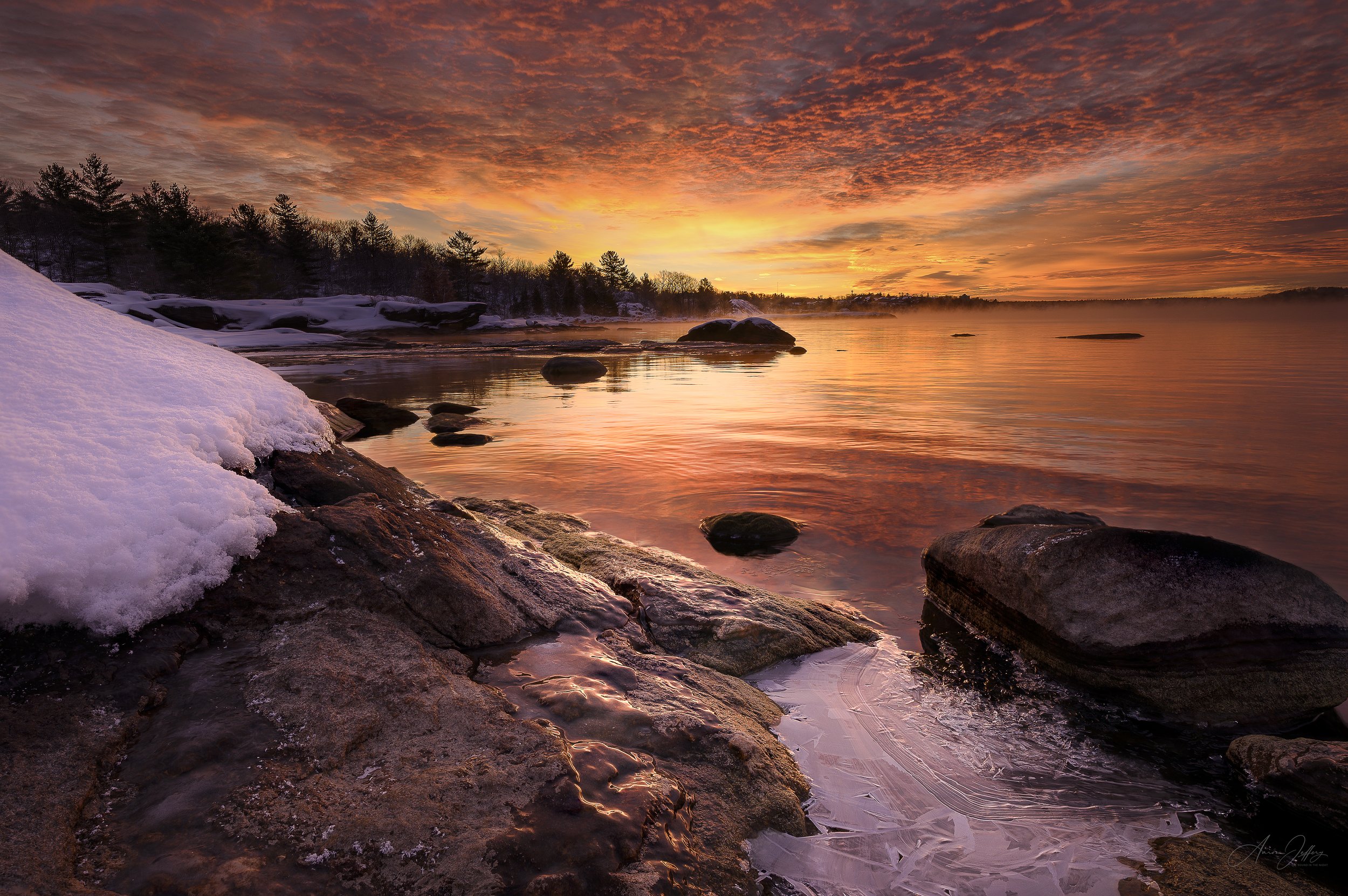 North Shore Rugged Trail sunrise