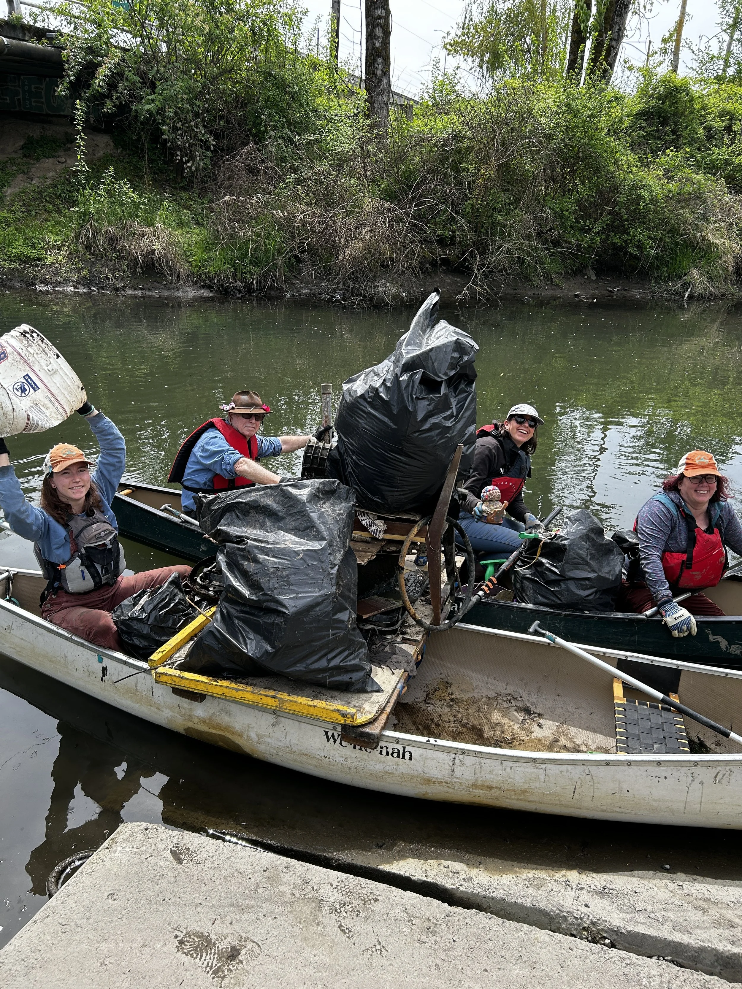 Impromptu Paddle Cleanup