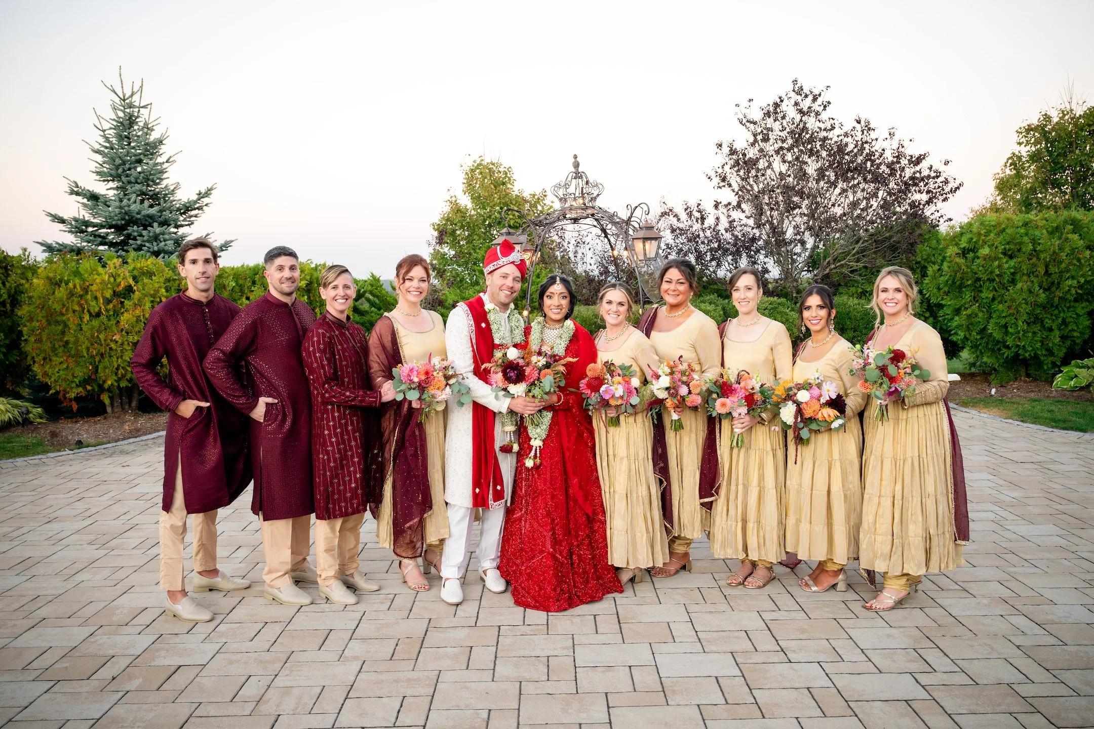 Sejal + Will’s Romantic Wedding at Aria in Prospect, CT