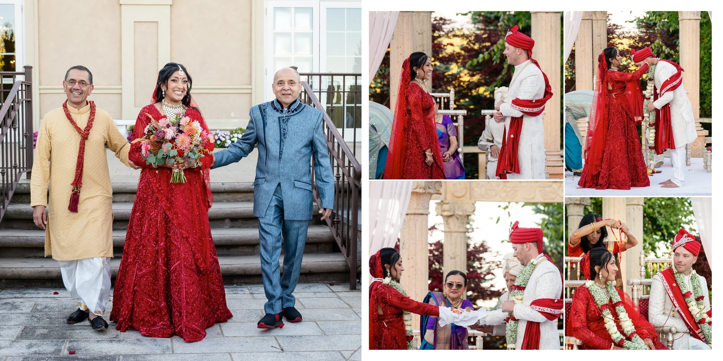 Hindu Wedding Ceremony Photography Aria CT