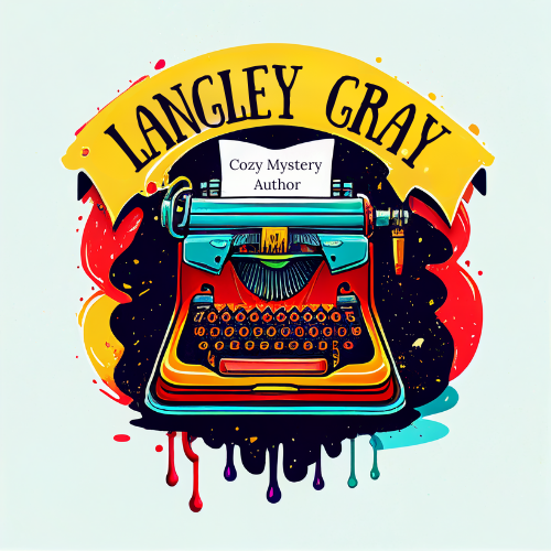 Langley Gray - funny small town cozy mystery books!