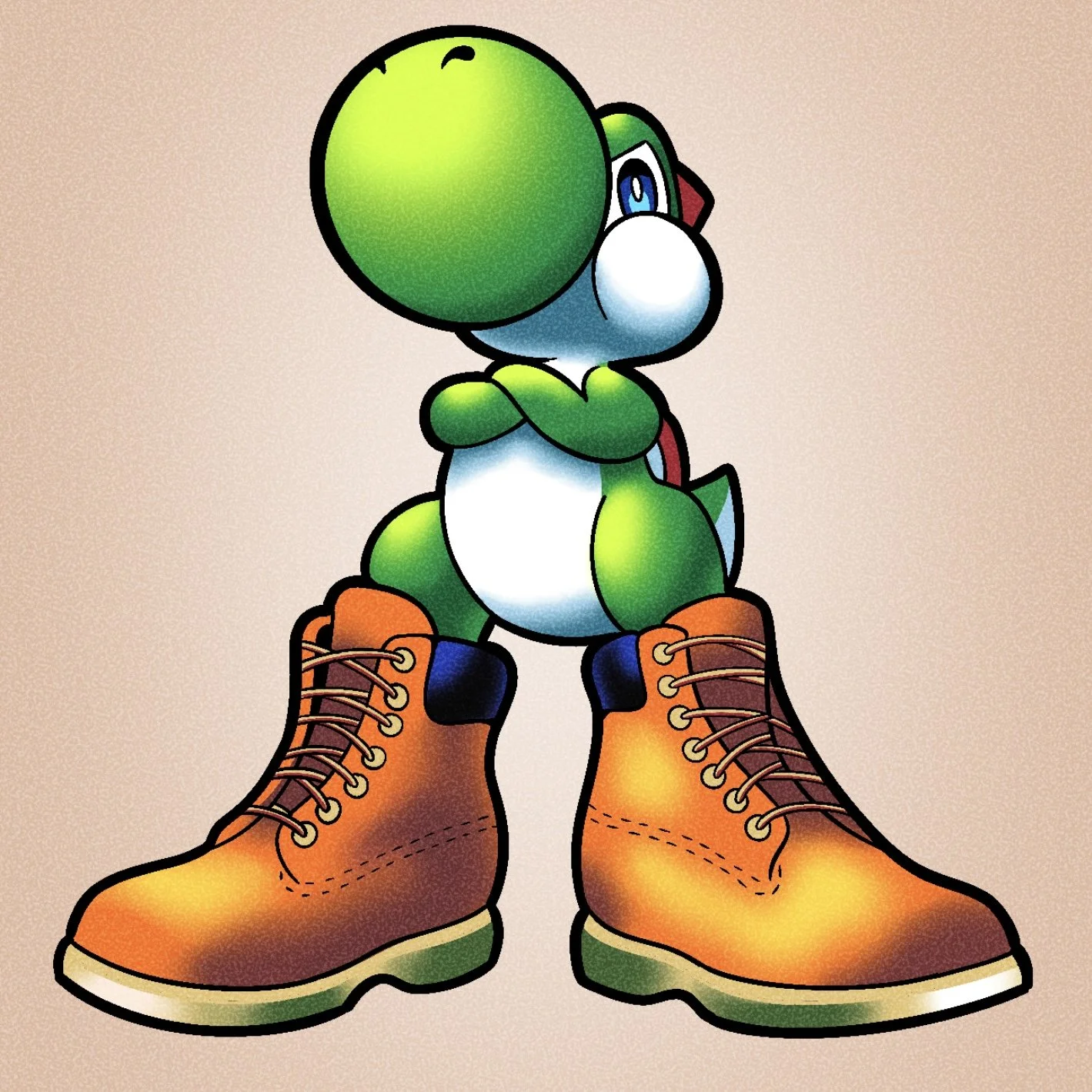 Yoshi Timbs Sticker