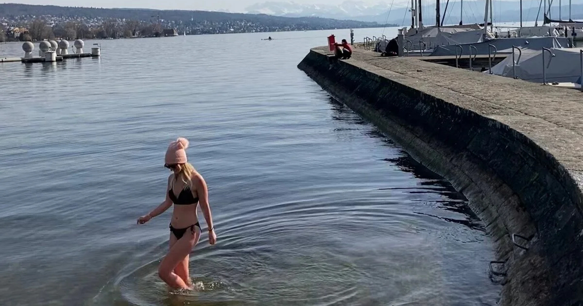 Winter bathing in Zürich, my new challenge!