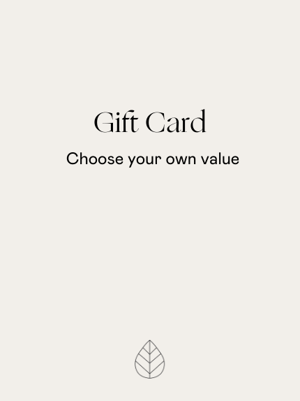 Gift Card Choose Your Own Value
