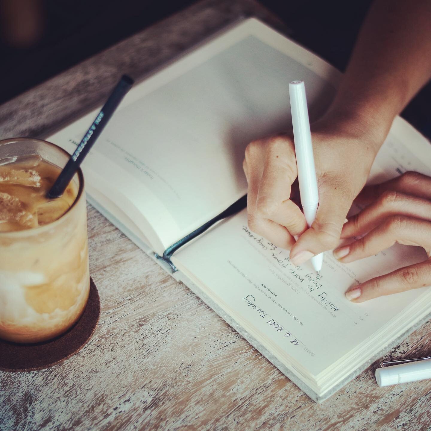 Many of my clients say that they love the quiet during their massage to let their thoughts wander. Another great suggestion post or pre massage is to get pen to paper and write them down. This can be very helpful particularly winding down before bedt