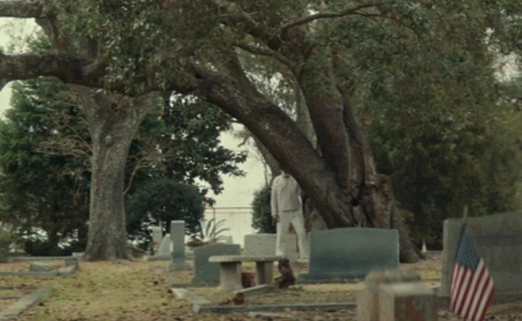 Michael Myers watching podcasters