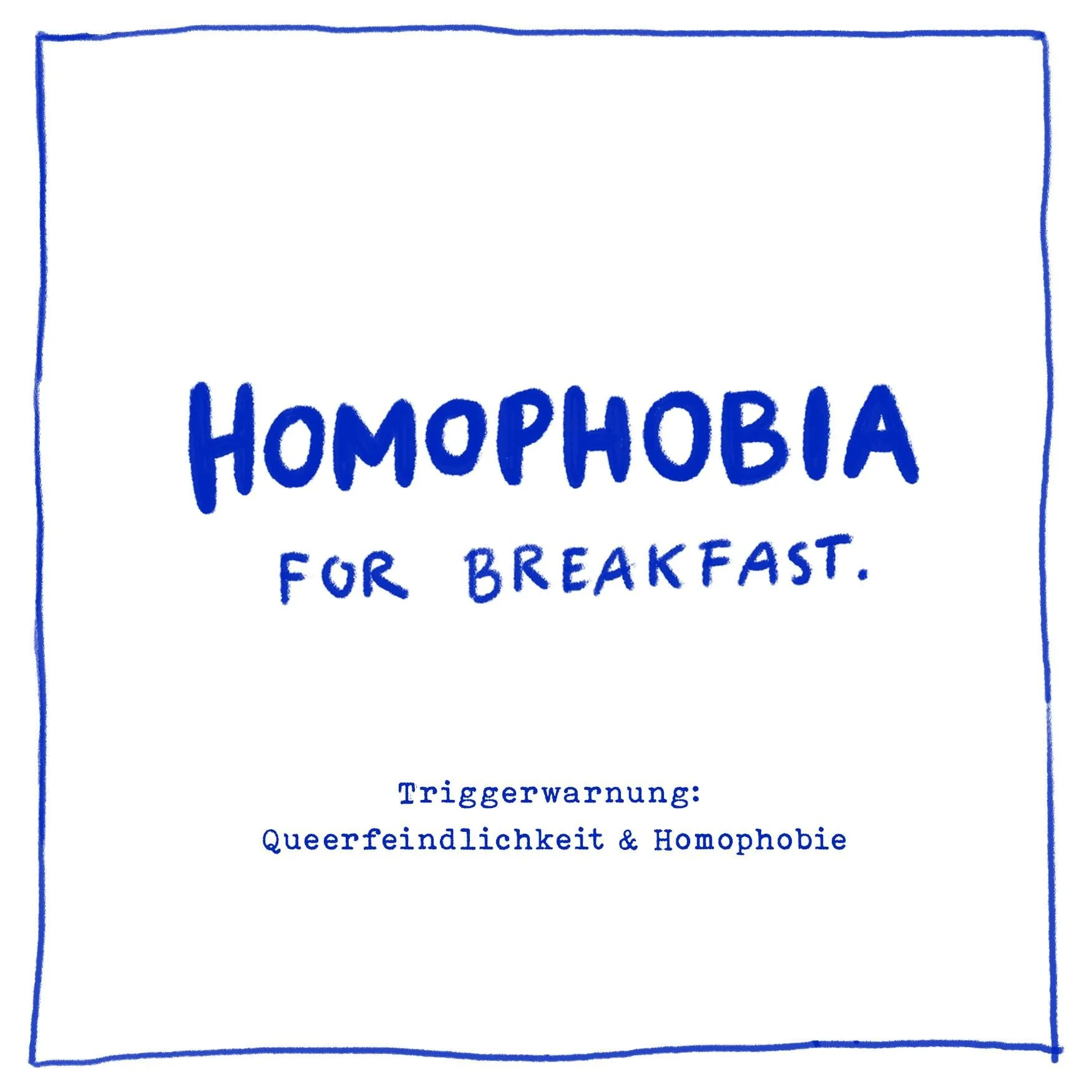 Homophobia for breakfast. Triggerwarnung: Queerfeindlichkeit und Homophobie. Das ist mir vor einigen Jahren passiert, und die Gewalt gegen queere Menschen (LSBTIQ*) in Deutschland nimmt immer weiter zu. ✊🏽❤️🏳️&zwj;🌈 #stophomophobia 

#spreadloveno