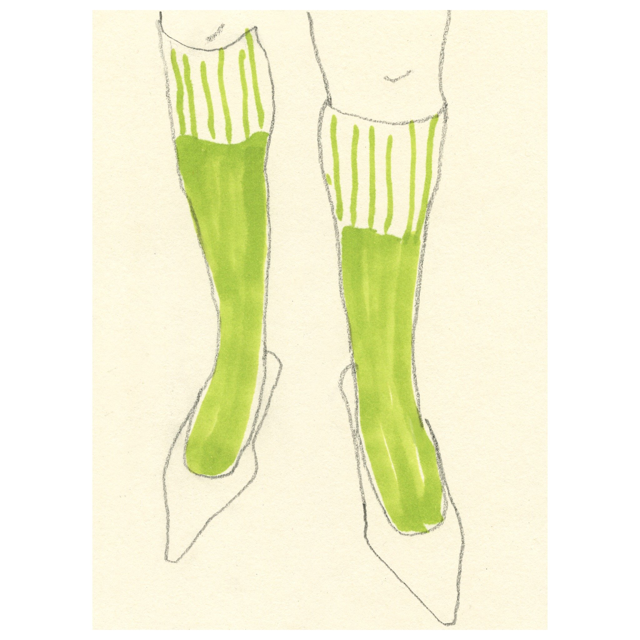 Green socks 😍

#lefthanddrawing #socksinpumps
