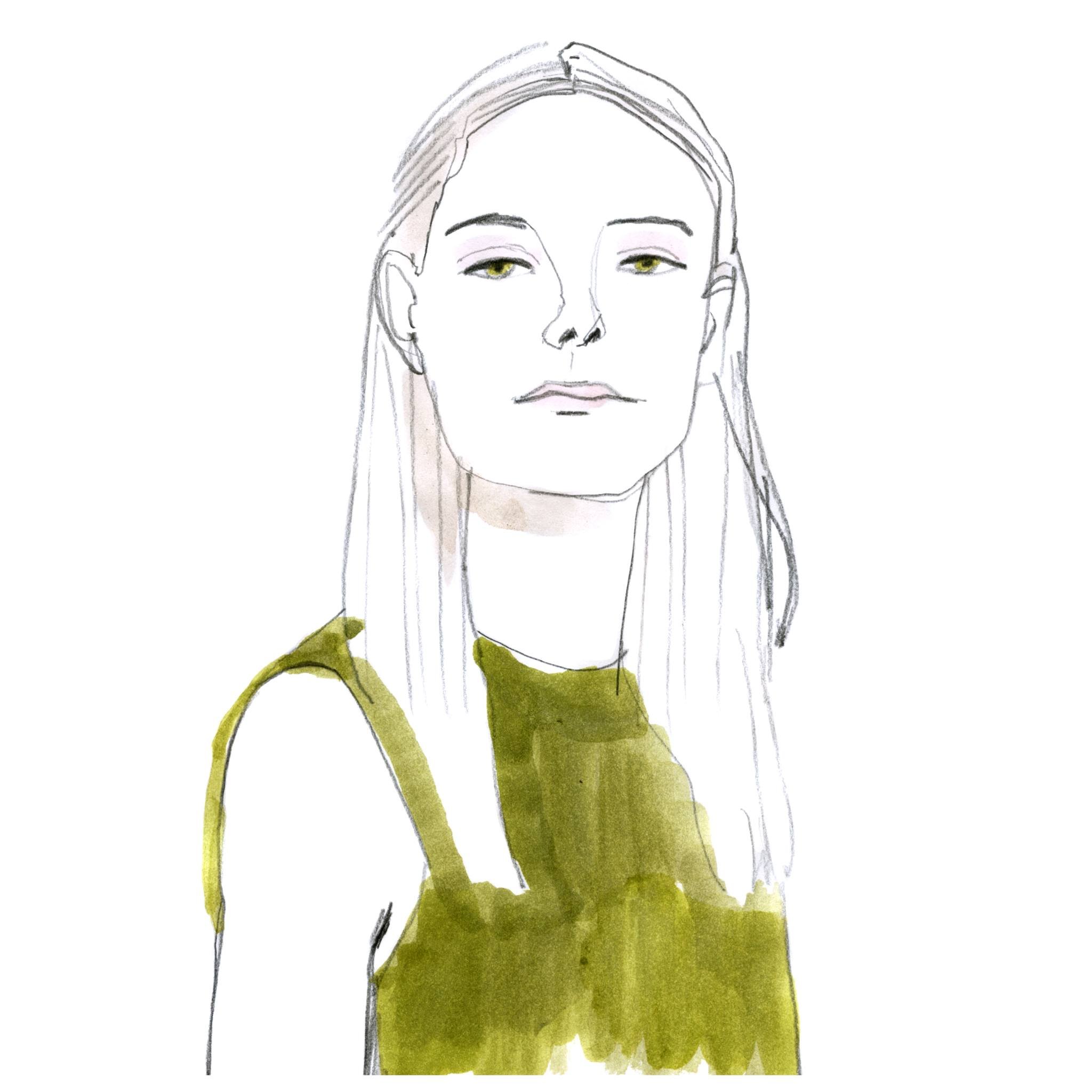 Practising quick portraits

#danishgirl #pencil #watercolors #process #sketch #modeillustration #modeportr&auml;tt #fashionportrait #quicksketch