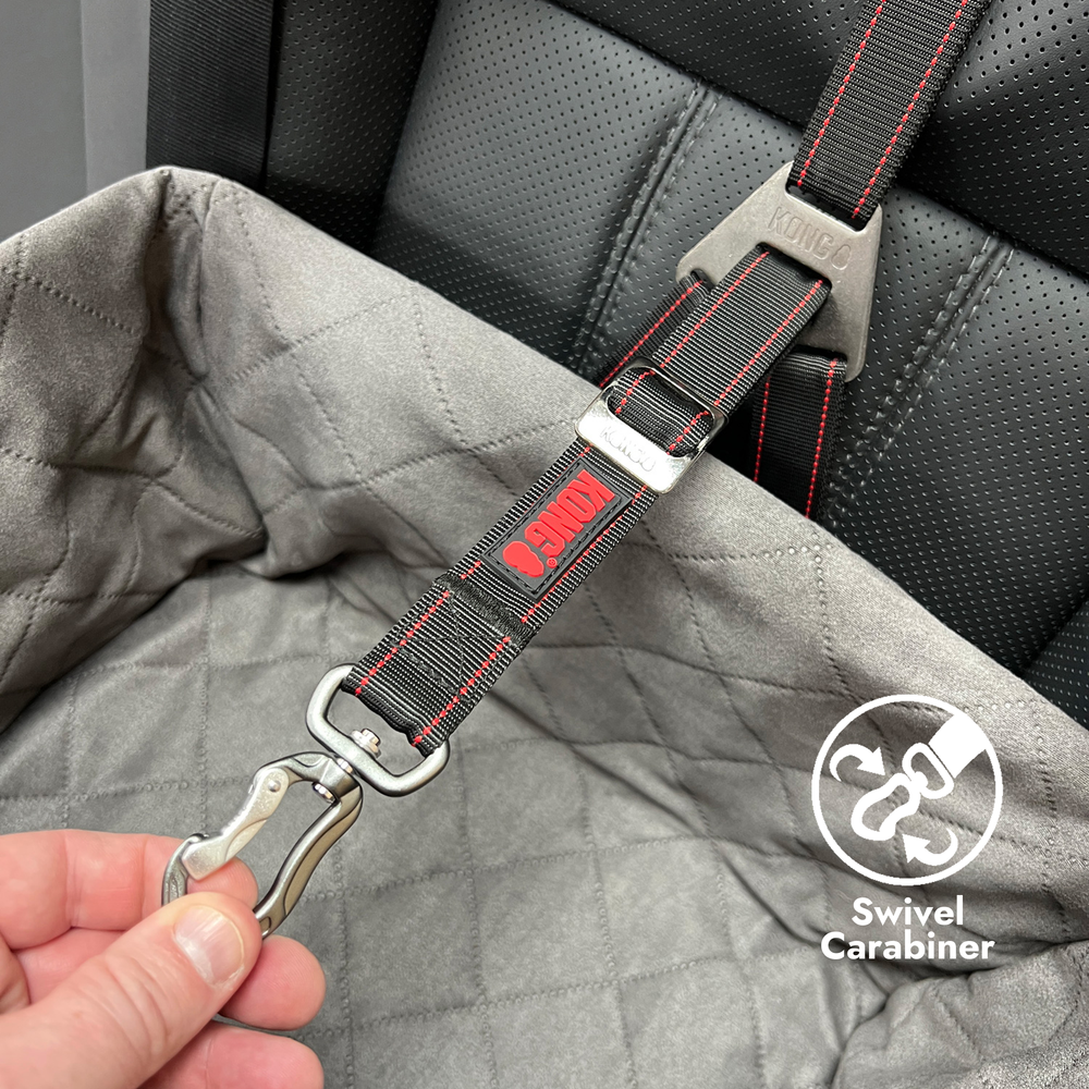 KONG Ultimate Safety Tether & Booster Seat — www.doggear.co.uk