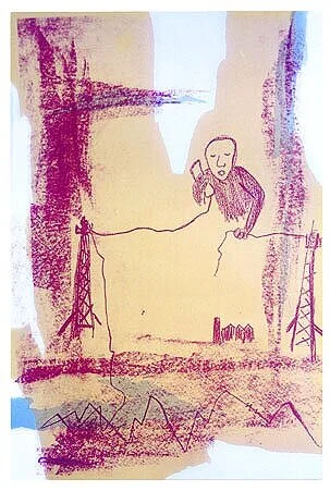 Screenprint on paper, 1999