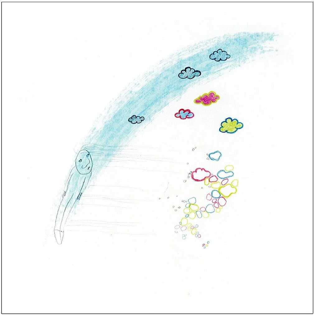 Untitled drawing 2009. Pencil and conté on paper. SOLD.