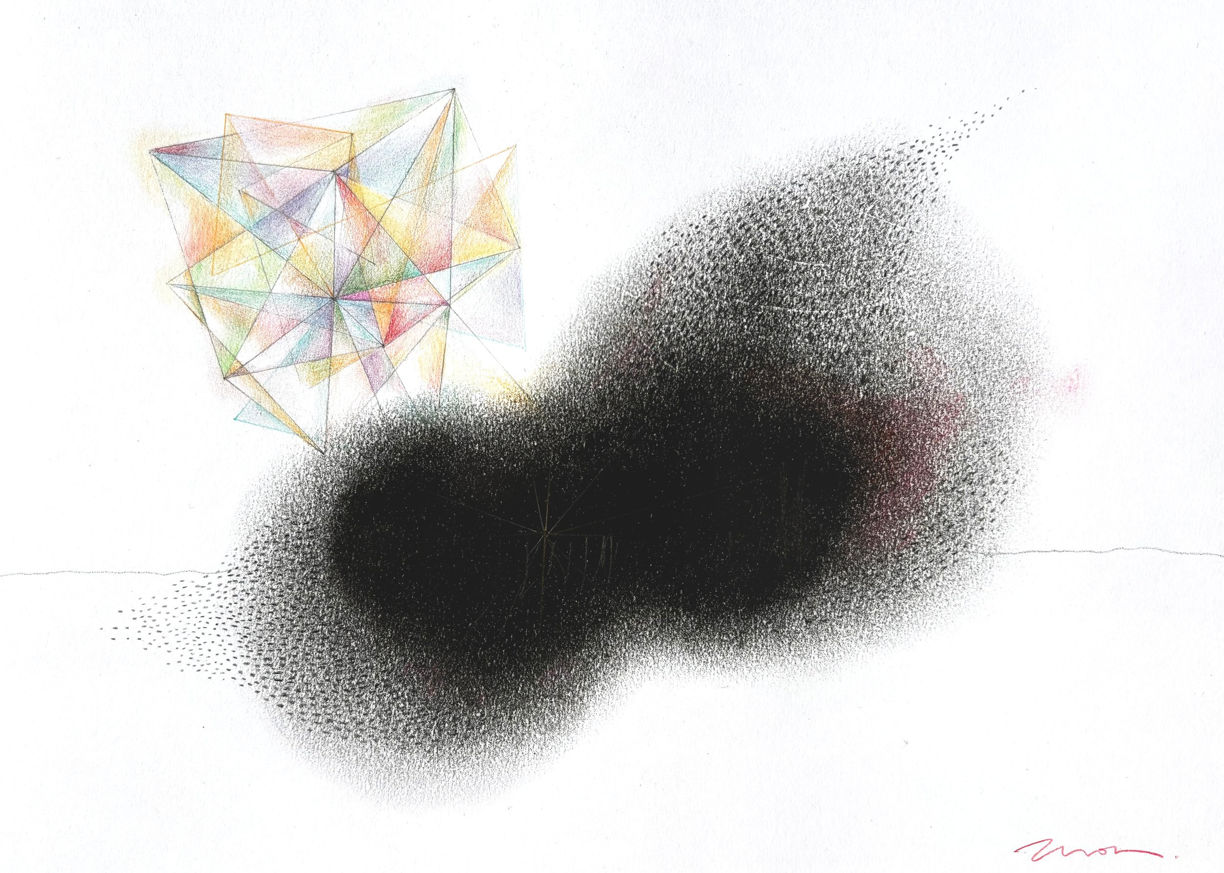 Geometry of Thought Concept Drawing 2.