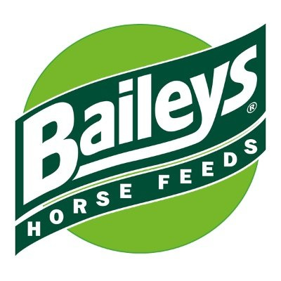 Baileys Horse Feeds logo with green circle and white text.