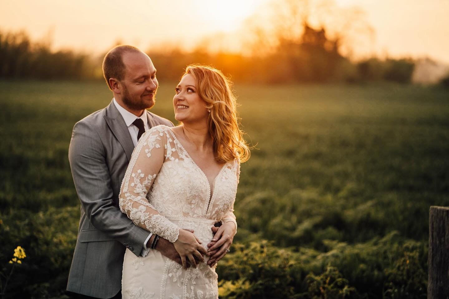 Happy 2nd anniversary to these two QTs. 🖤 
-
-
-
-
-
-
#weddingphotography #sussexweddingphotographer #essexwedding #brideandgroom #goldenhourportraits