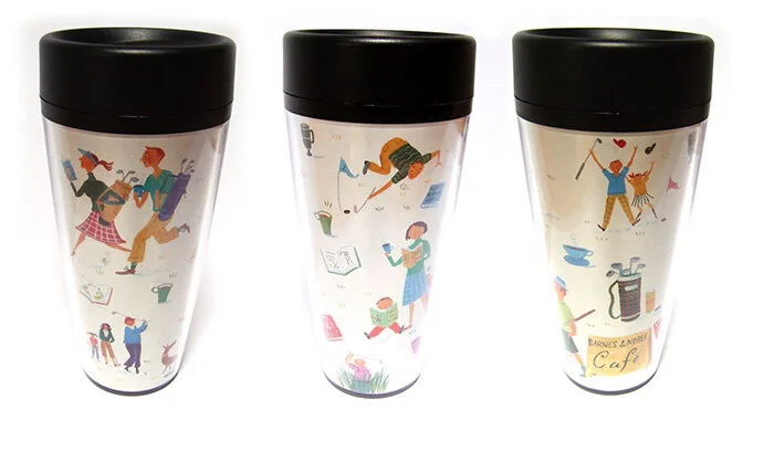 Thermos mugs for Barnes &amp; Noble 