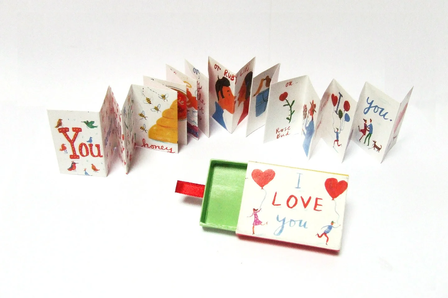  Concertina card for Chronicle Books 