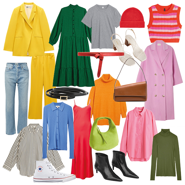 Capsule wardrobe for colour lovers — Anna Cascarina