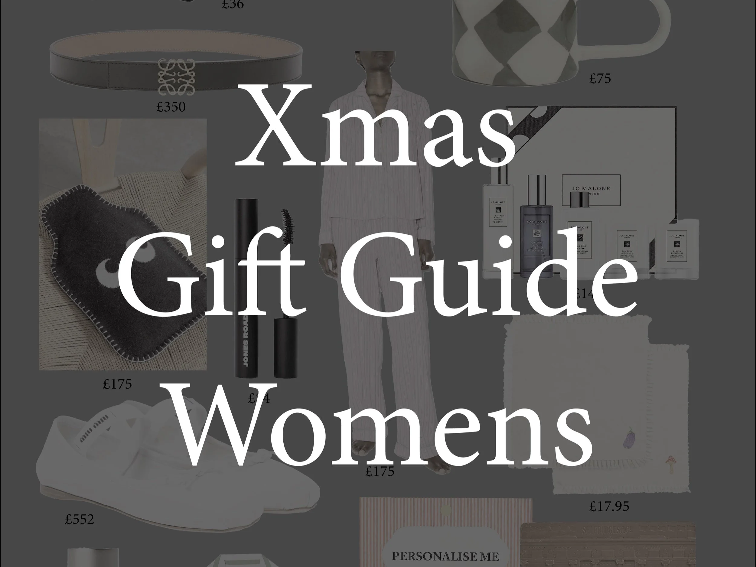 Xmas gift guide - Womens