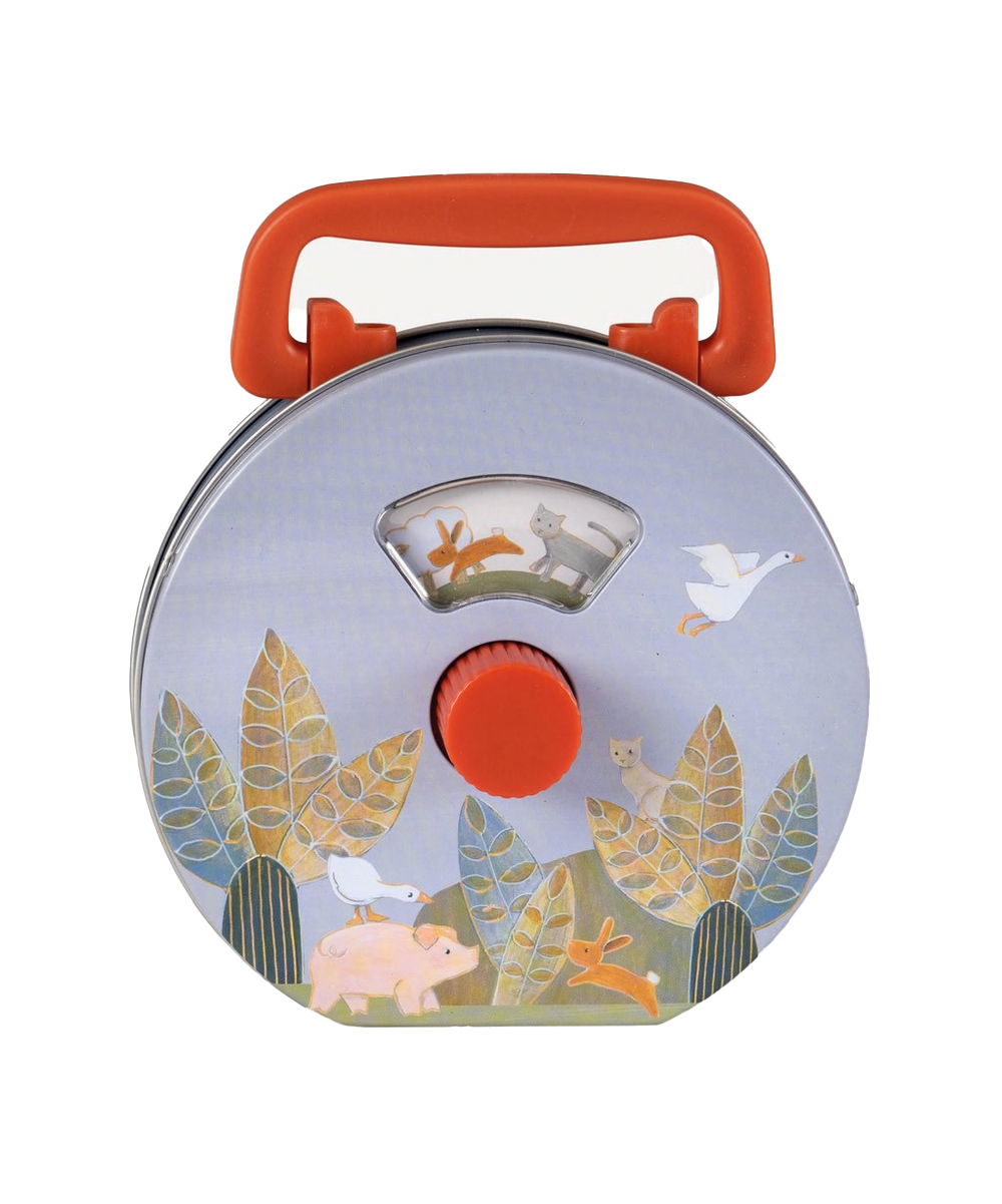 Musical tin radio £24.95