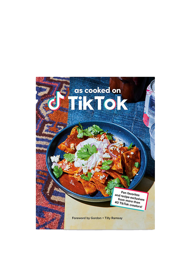 Tiktok cookbook £20