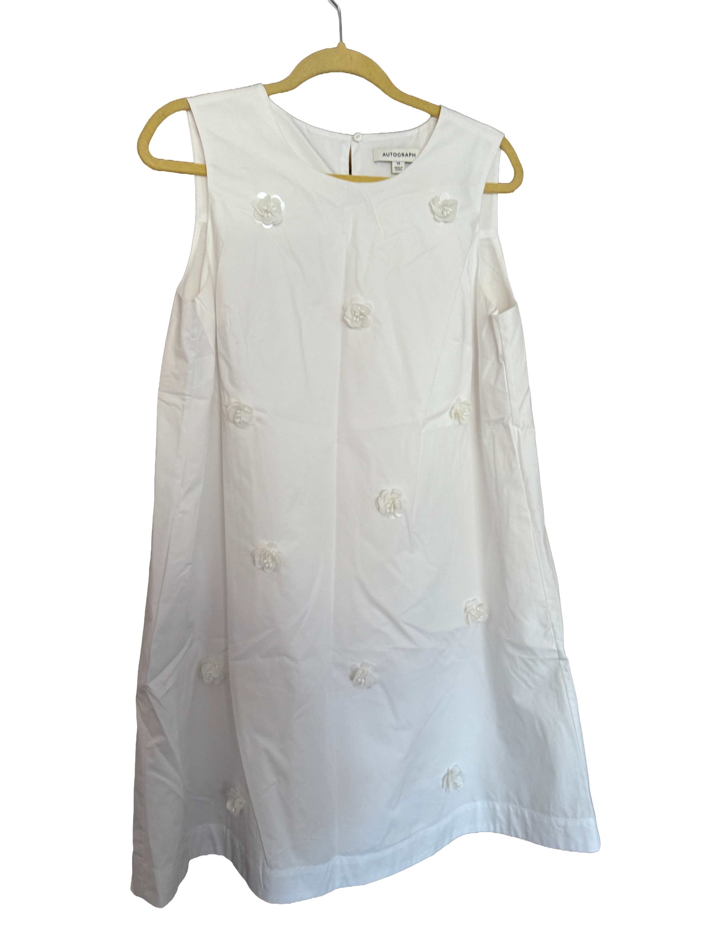 Autograph white beaded dress.png