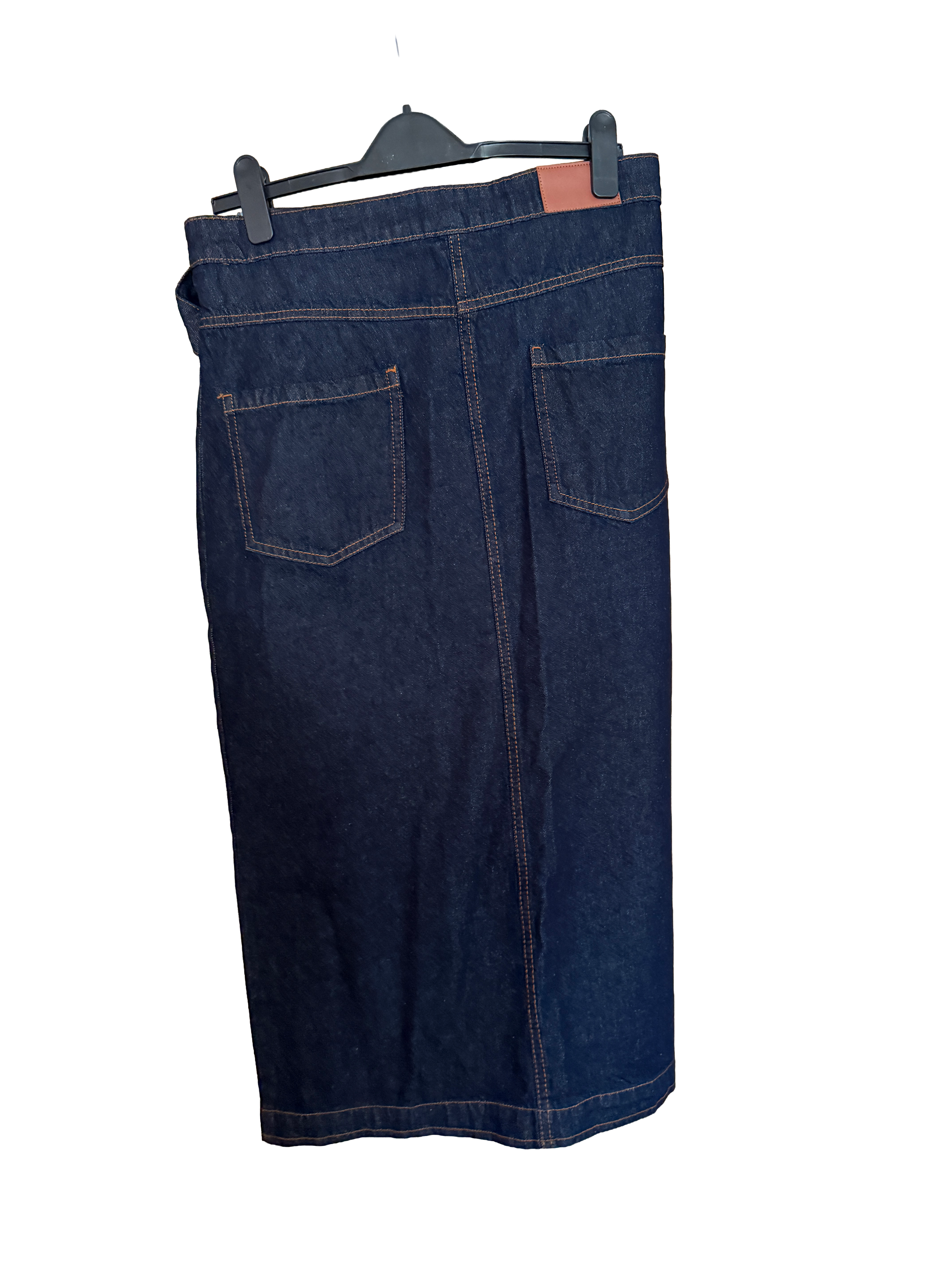George denim skirt back.png