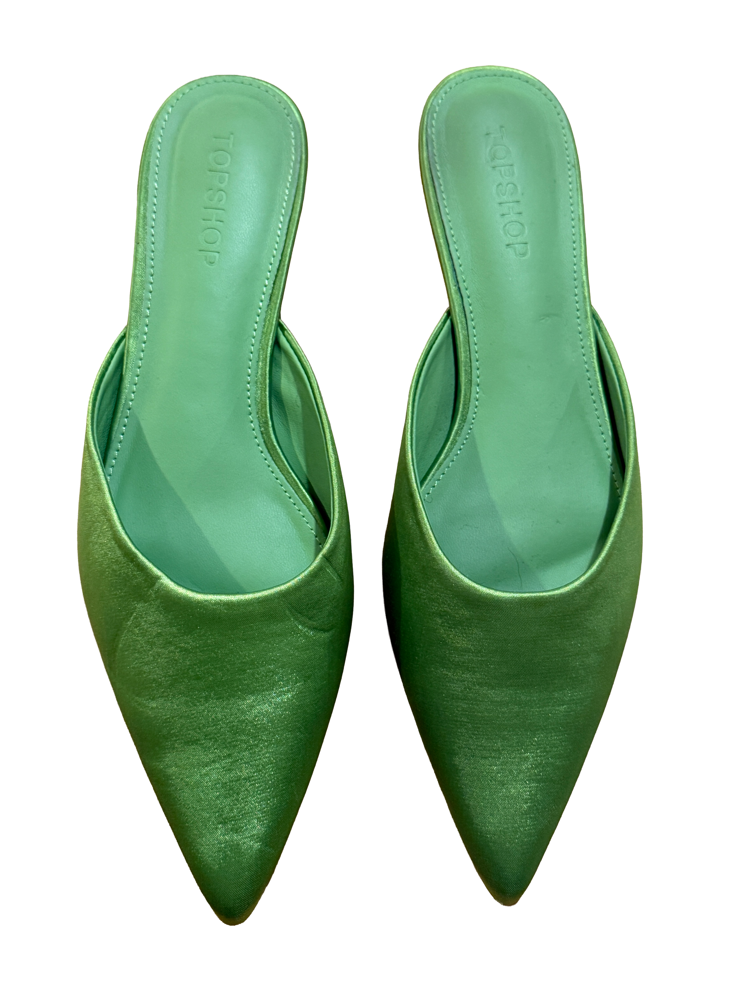Topshop satin mules.png