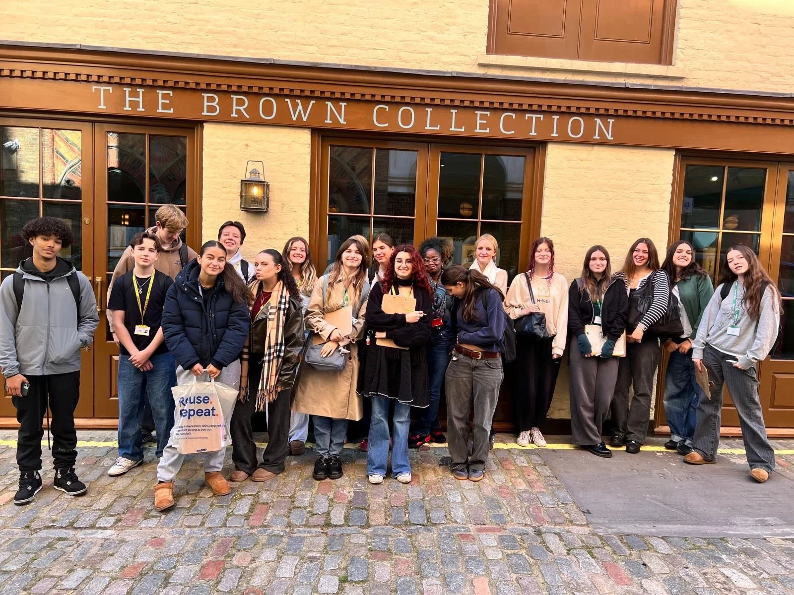 Year 12 visit to The Brown Collection