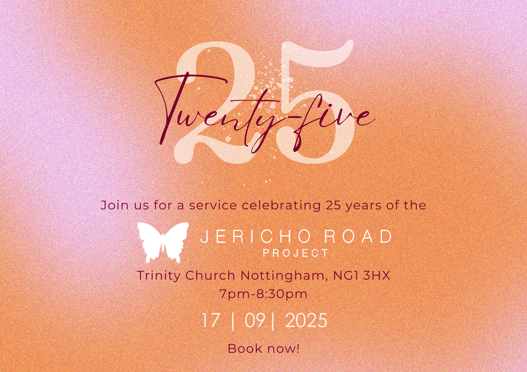 25th Anniversary Service — Jericho Road Project