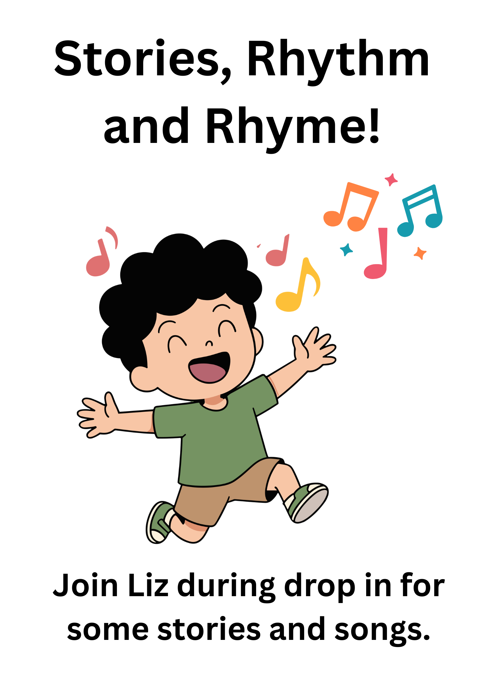 Stories, Rhythm and Rhyme with Liz