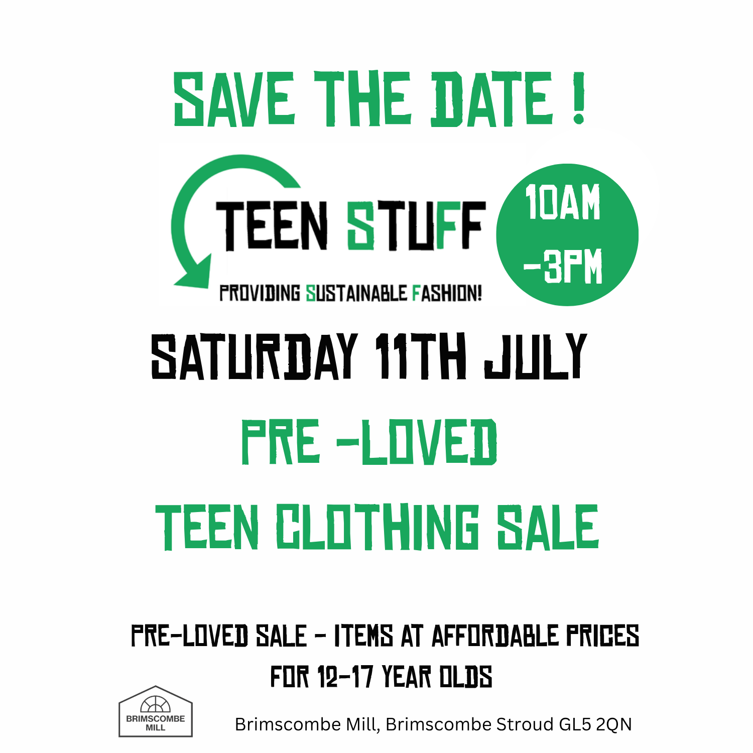 TEEN STUFF SALE 
