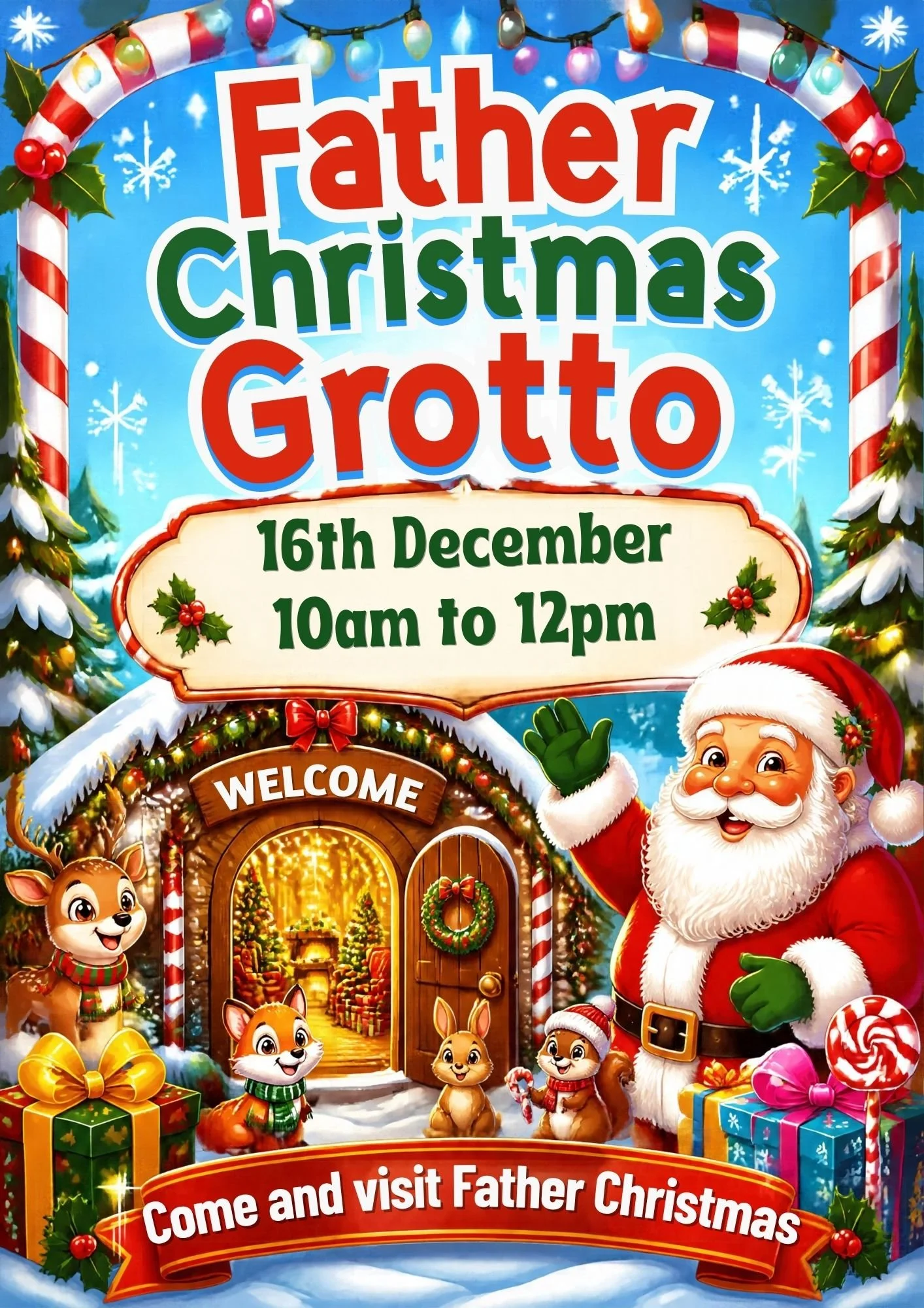 Save the date!           Santa's Grotto!