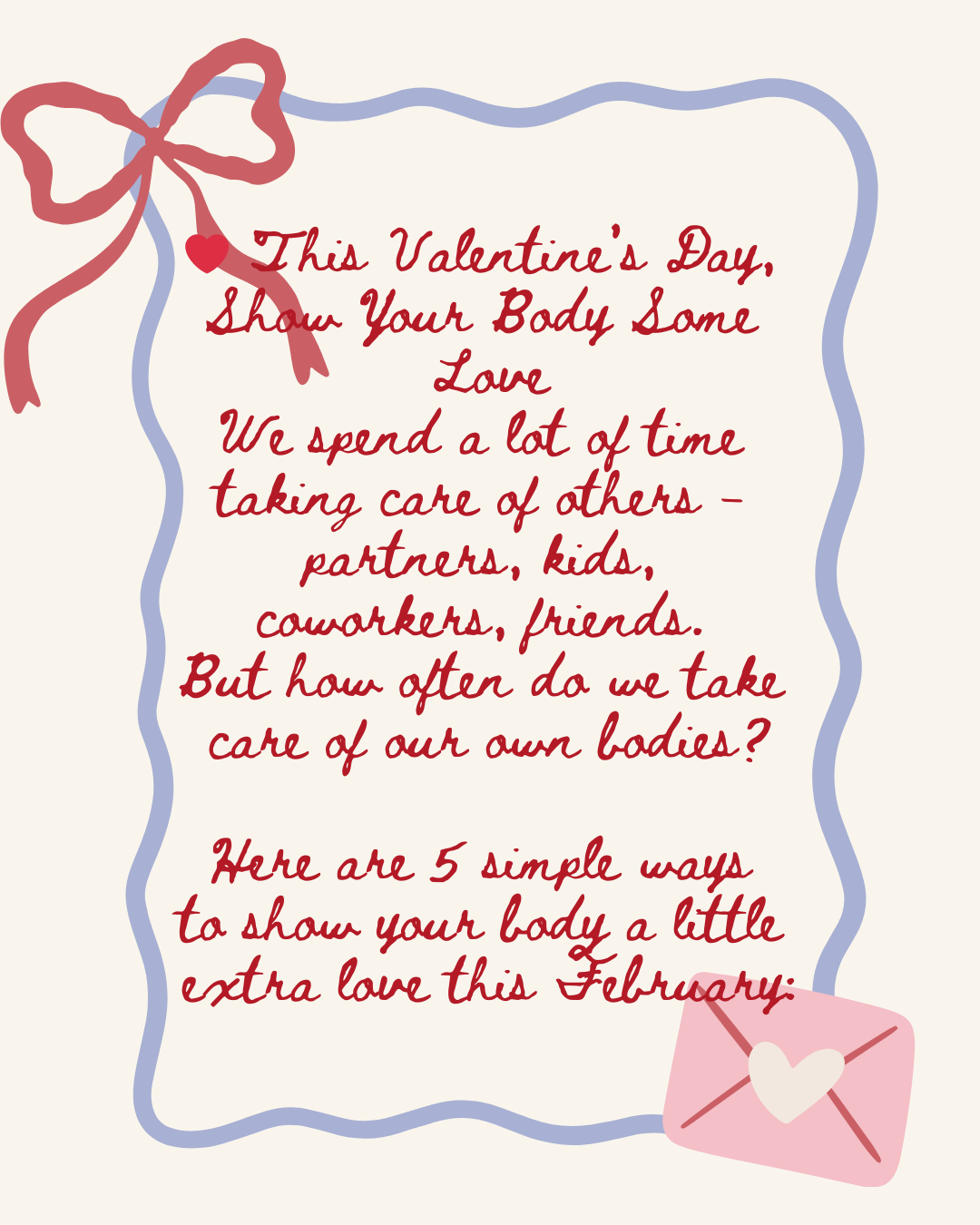 This Valentines Day, show your body some love ❤️