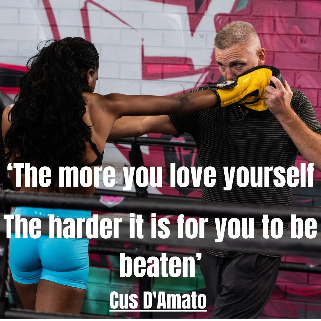 Mike Tyson's coach Cus said "...you need to fall in love with yourself that the more you love yourself the harder it is for you to be beaten..."

#boxingcoach #boxingtraining #boxingworkout #boxinggloves #padwork 
#boxinggym #PolishBoxing #