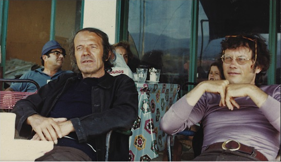 (Left) Giles Deleuze , (Right) Felix Guattari