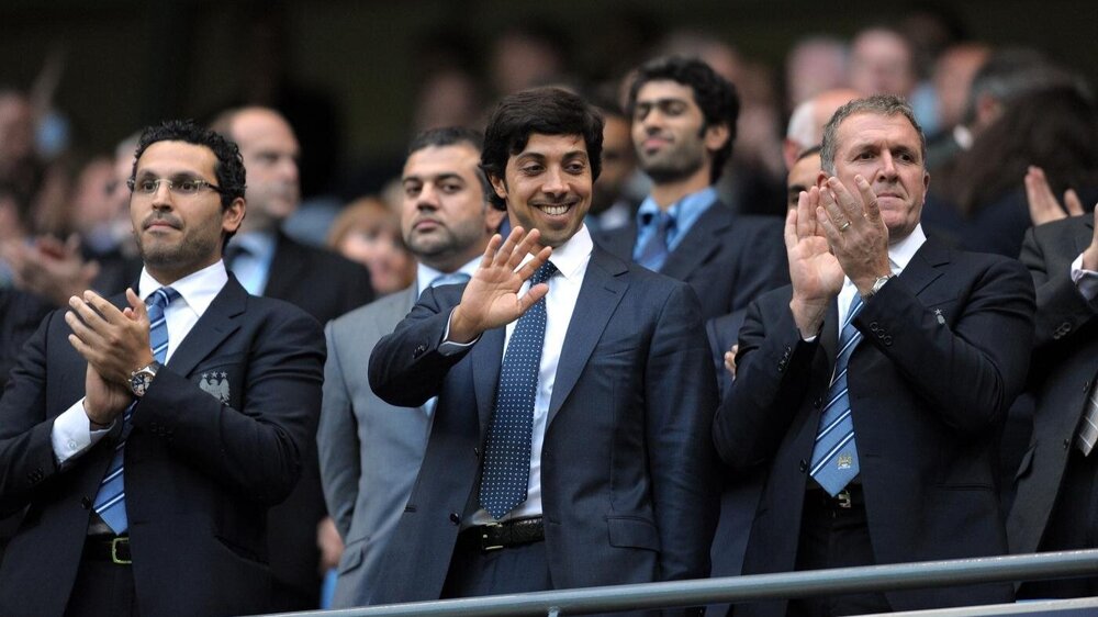 (Middle) Sheikh Mansour