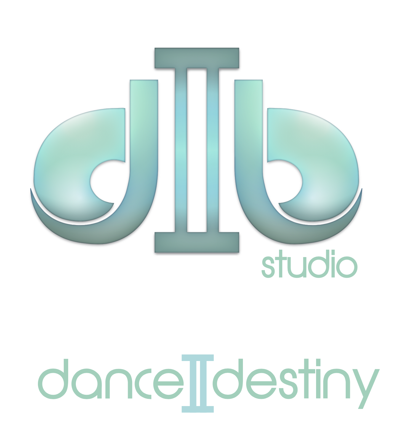 A new dance studio that the client mentioned they wanted a non-gender specific logo that included butterflies and "Tiffany" colors.