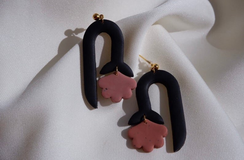 Droopy Flower Earrings