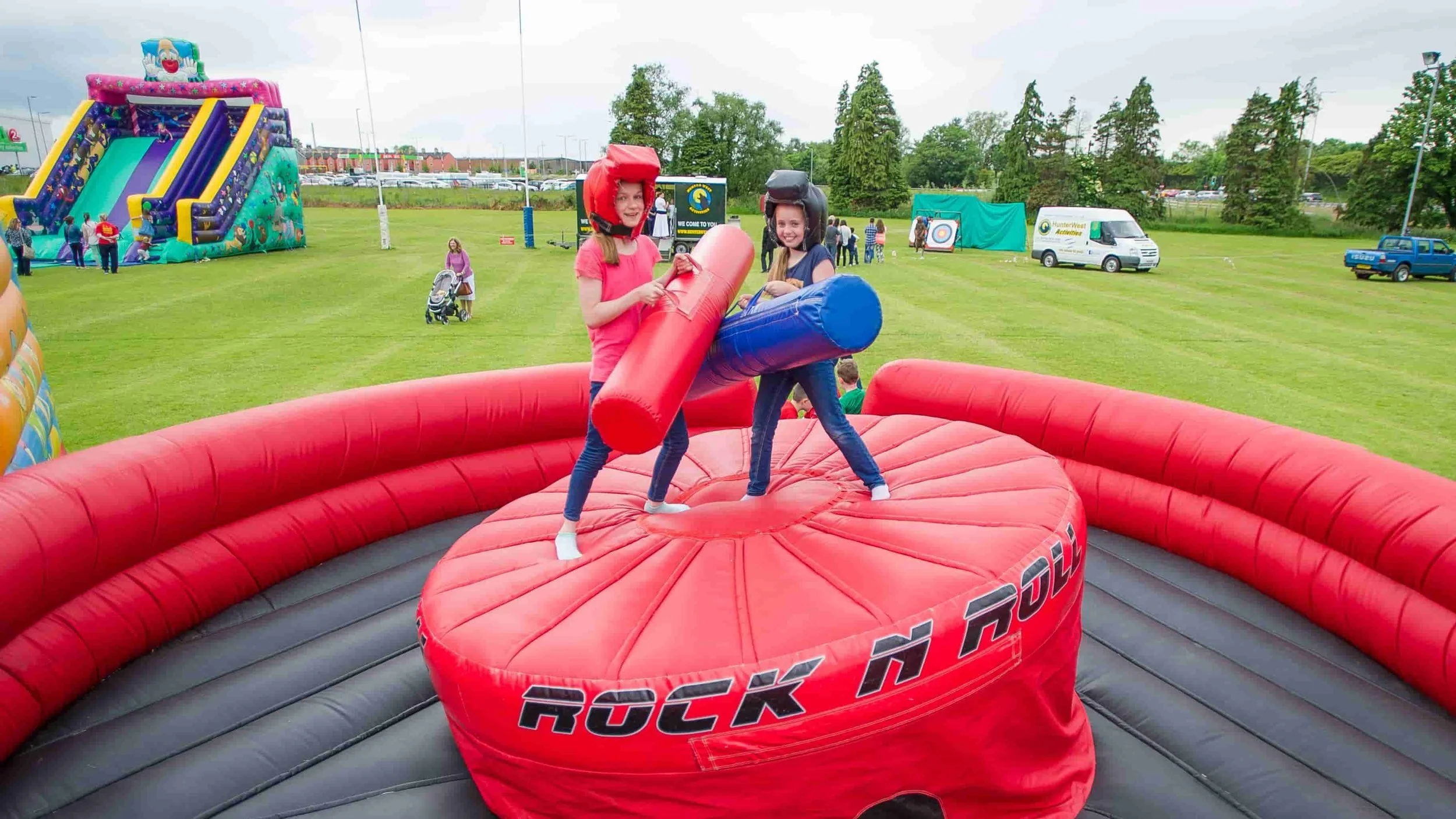 Rock n Roller | Inflatable Balance Battle Game for Events — Boycey Sports