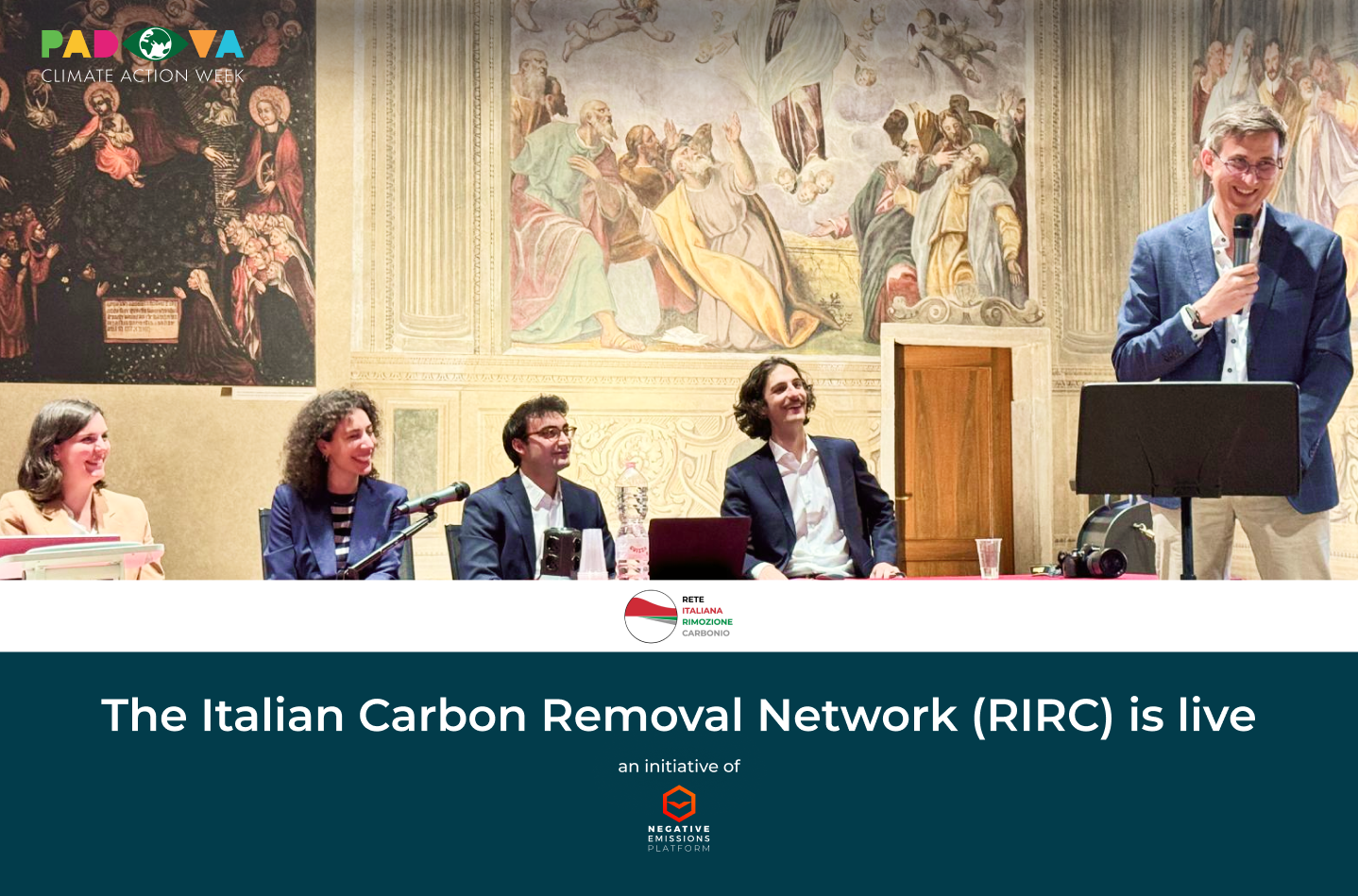 The Italian Carbon Removal Network is live