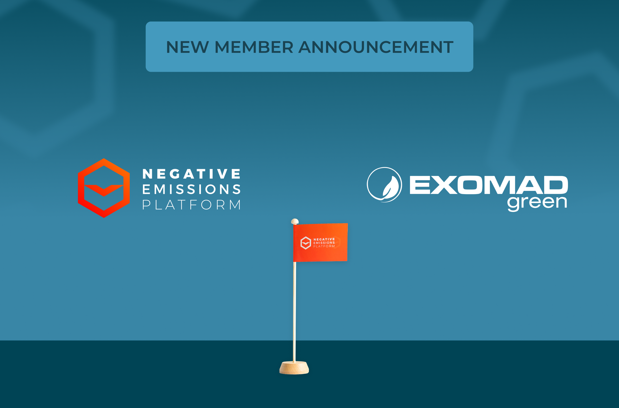 Exomad Green joins the Negative Emissions Platform