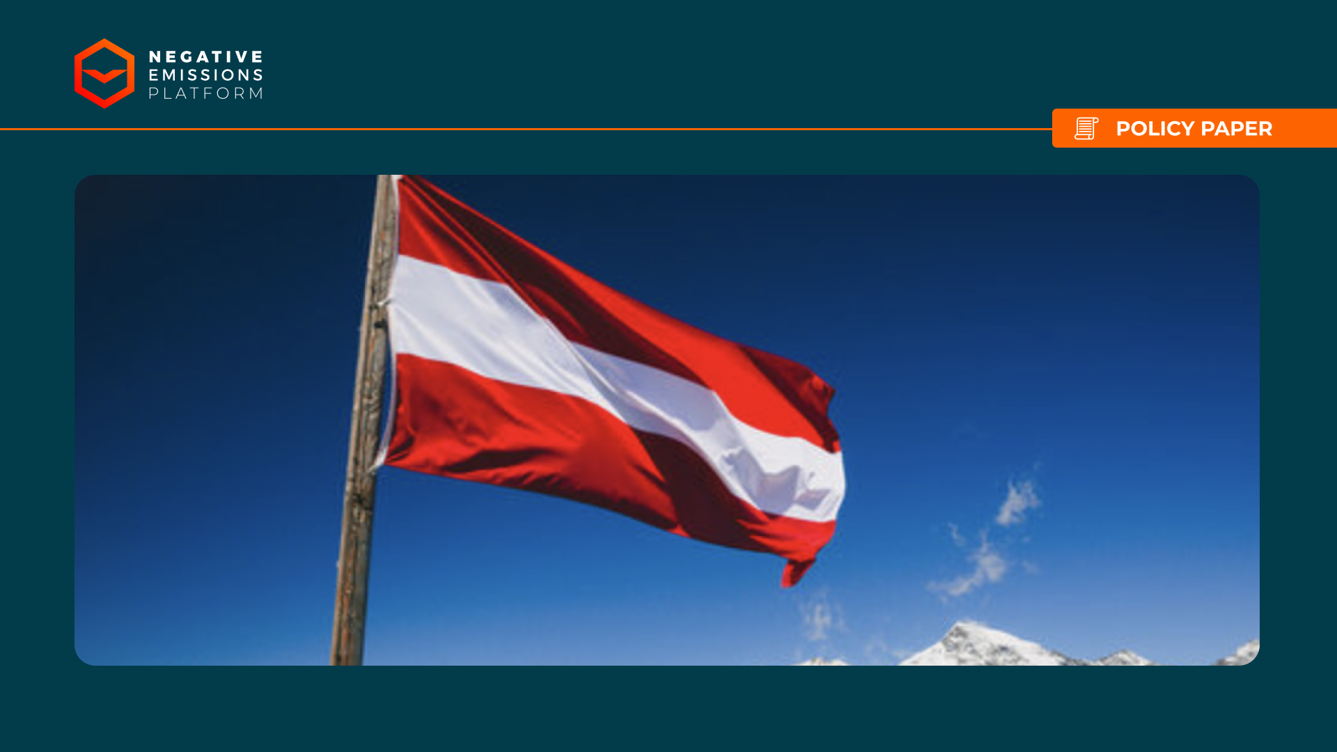 Austrian Carbon Management Strategy