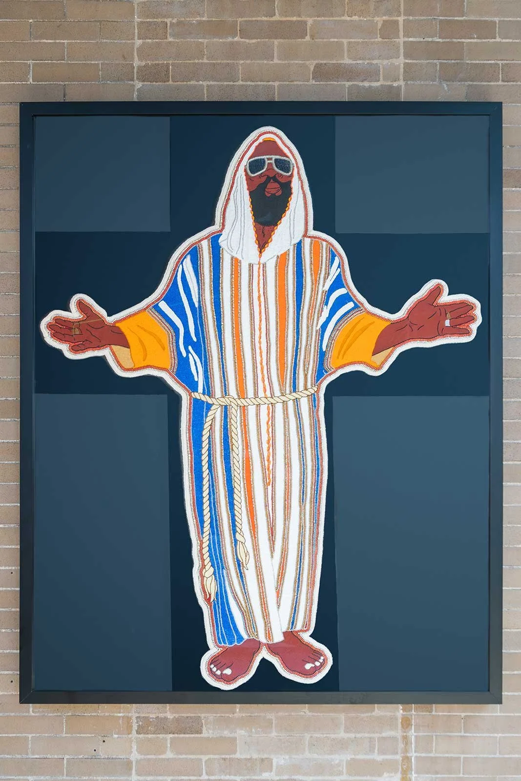 sculpture of Isaac Hayes in lobby of the Central Station Hotel