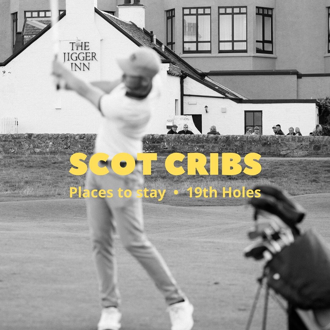 This weeks edition of SCOT CRIBS needs no introduction. Have you even been to St Andrews if you haven&rsquo;t visited the Jigger Inn? 
Hit the link in our bio to find out more about this institution at the Home of Golf.