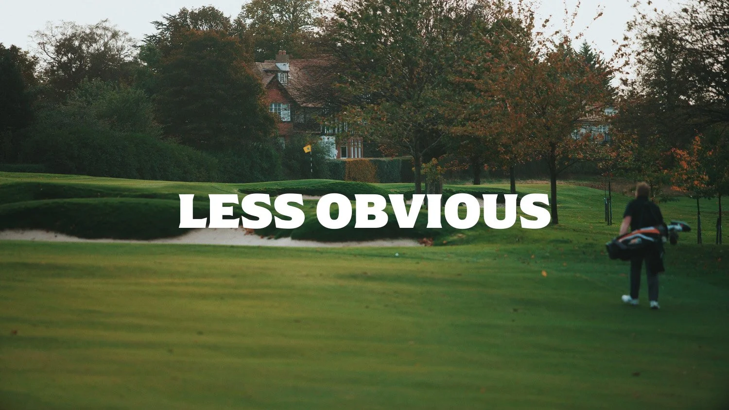 Less Obvious Golf Trail