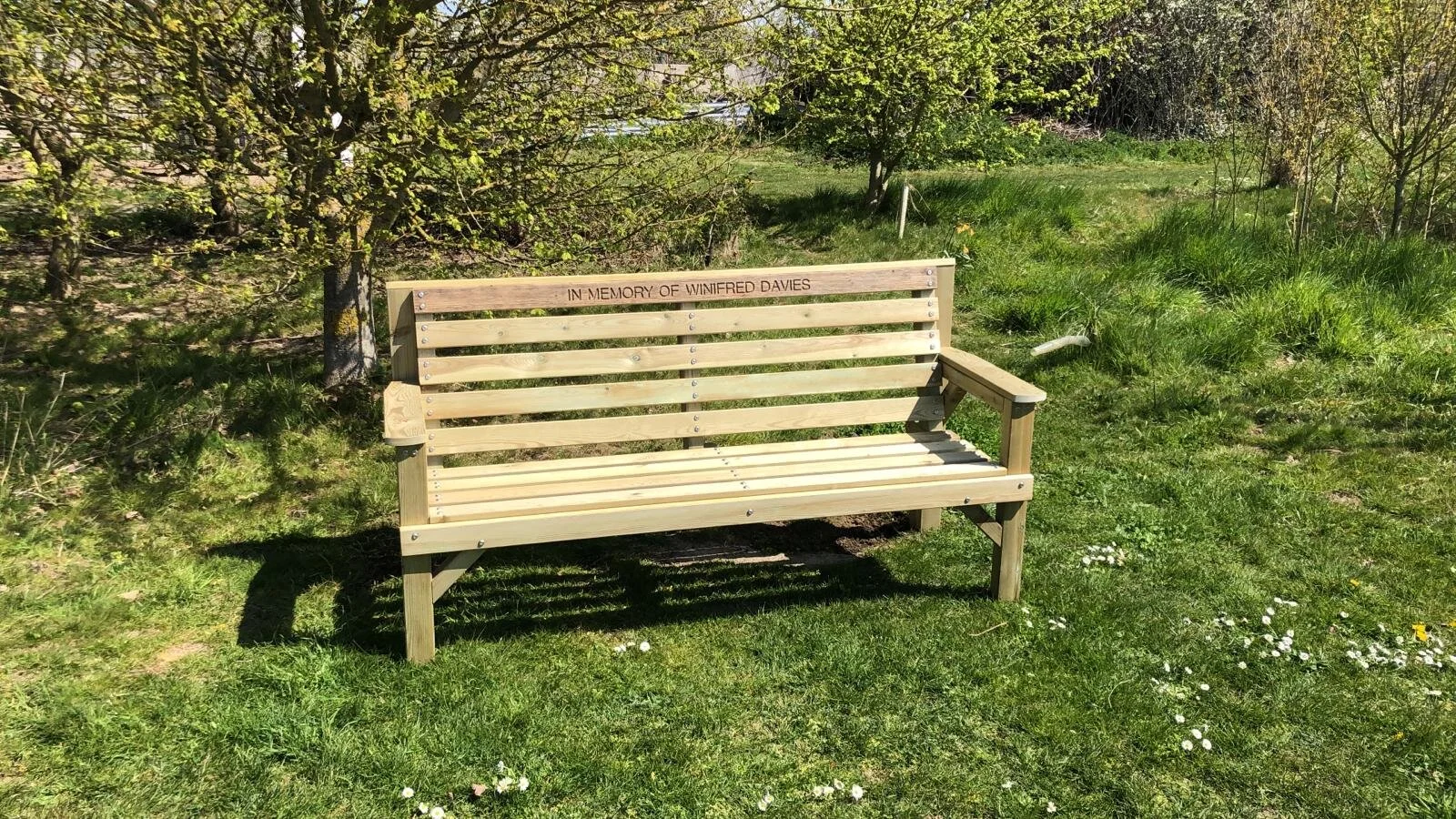 Replacement Memorial Bench