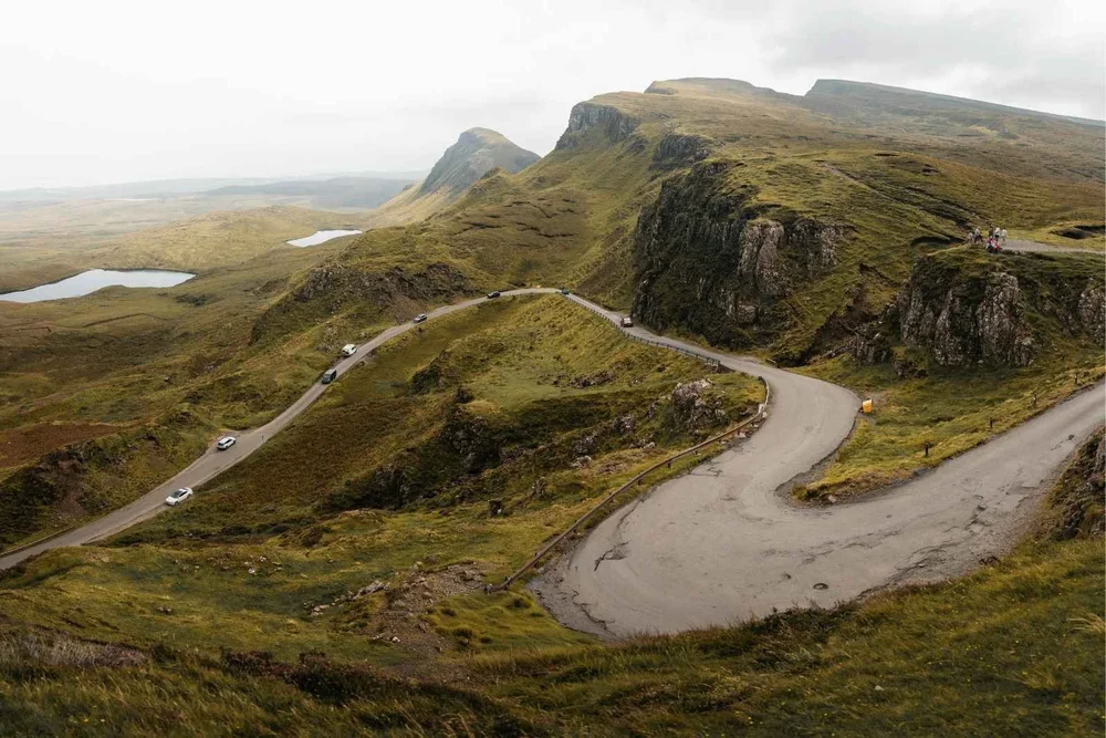 The Quiraing landslip on the Trotternish peninsula, Isle of Skye
