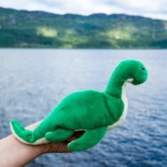 Nessie at Loch Ness on a tour of Loch Ness and the Scottish Highlands from Glasgow