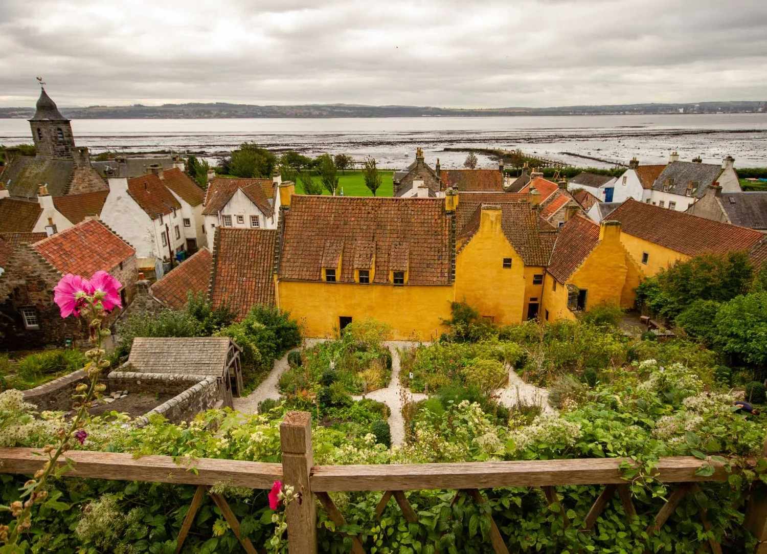 The historic village of Culross in Fife